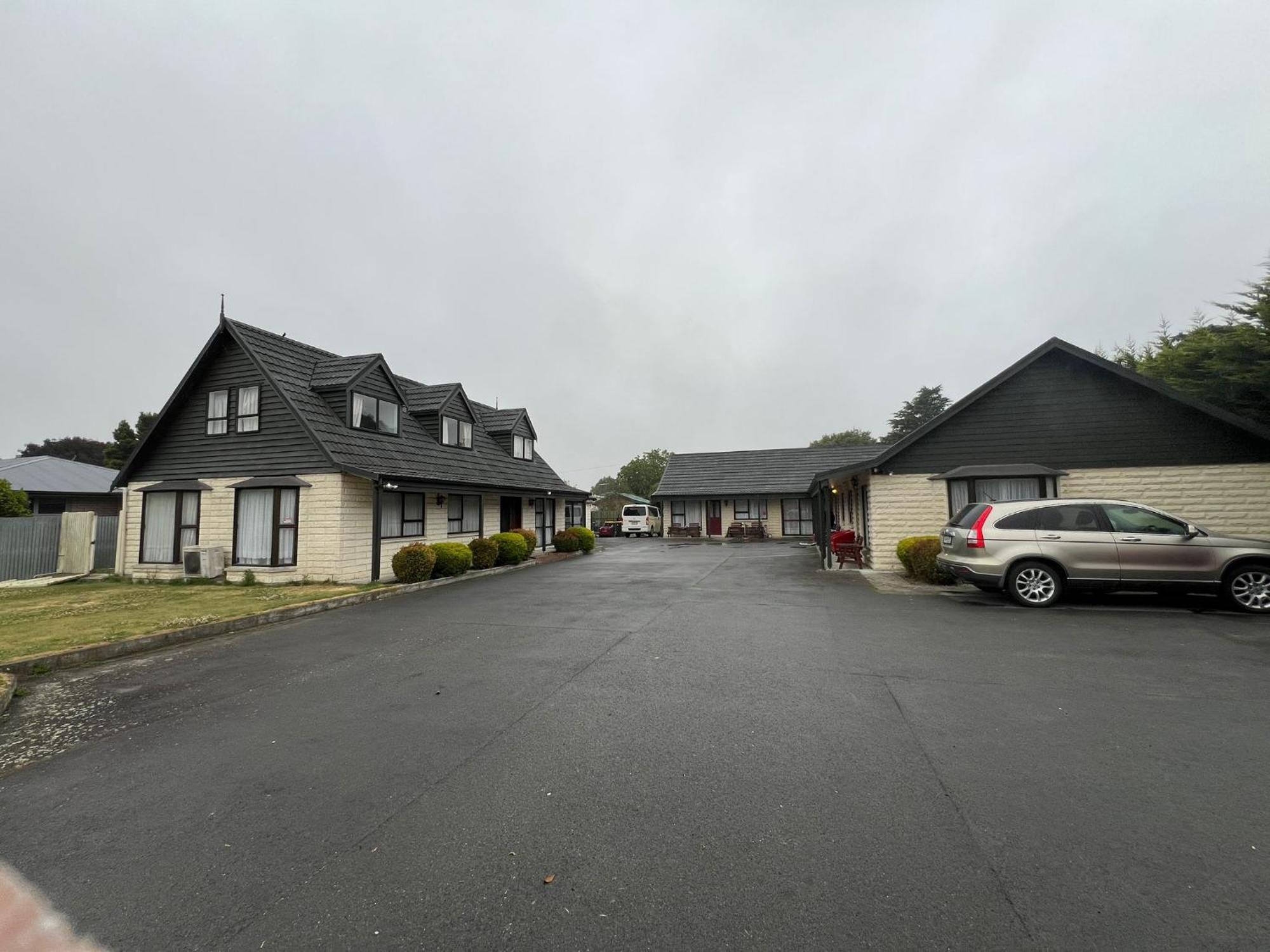 Academy Lodge Motel Ashburton Exterior foto